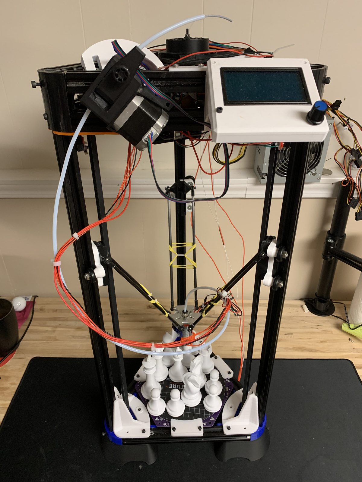 DIY Delta 3D Printer photo 2